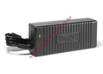 Блок питания (сетевой адаптер) TopOn для ноутбуков Dell 19.5V 6.7A 130W 7.4x5.0 мм с иглой черный, с сетевым кабелем
