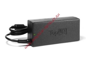 Блок питания (сетевой адаптер) TopOn для ноутбуков HP 19V 4.74A 90W 7.4x5.0 мм с иглой черный, с сетевым кабелем