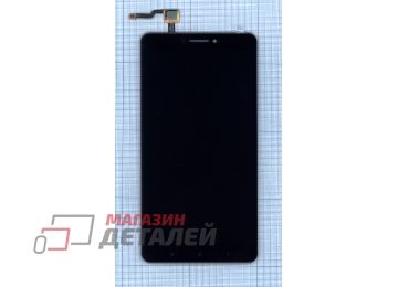 Дисплей (экран) в сборе с тачскрином для Xiaomi Mi Max черный