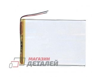 Аккумулятор универсальный 3x100x130 мм 3.8V 4000mAh Li-Pol (2 Pin)