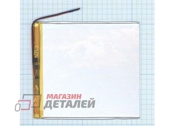 Аккумулятор универсальный 2.5x105x105 мм 3.8V 3500mAh Li-Pol (2 Pin)