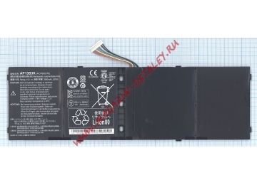 Аккумуляторная батарея (аккумулятор) AP13B3K для ноутбука Acer Aspire V7-482 V5-552 V5-572P V5-573 R7-571 R7-571G R7-572 R7-573 3560mAh 53Wh Premium