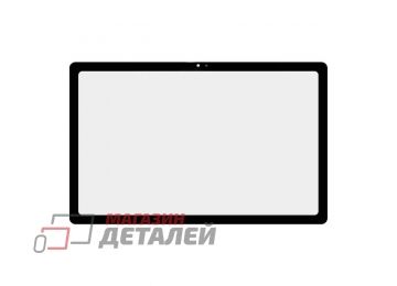 Стекло + OCA плёнка для переклейки Samsung SM-T505, T500 Galaxy Tab A7 2020 (черное)