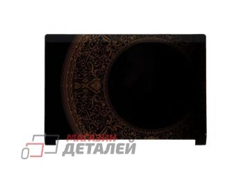 Крышка матрицы 13GN3W6AP020-1 для ноутбука Asus N43, N43Sl, N43Sm черно-золотая