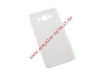 Силиконовый чехол для Samsung Galaxy A7 TPU+PC Case жесткий контур, прозрачный