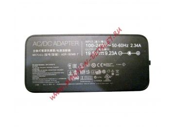 Блок питания (сетевой адаптер) для ноутбуков Asus 19.5V 9.23A 180W 5.5x2.5 мм черный, без сетевого кабеля Premium
