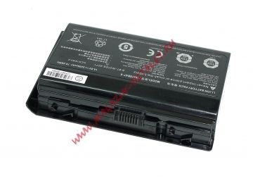 Аккумулятор W370BAT-8 для ноутбука DNS Clevo W370 14.8V 5200mAh черный Premium