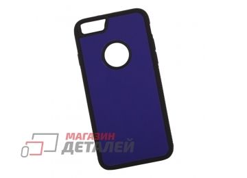 Защитная крышка "LP" для iPhone 6, 6s "Термо-радуга" фиолетово-розовая