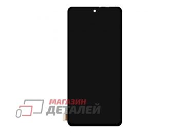 Дисплей (экран) в сборе с тачскрином для Xiaomi POCO F3 черный (High Quality)