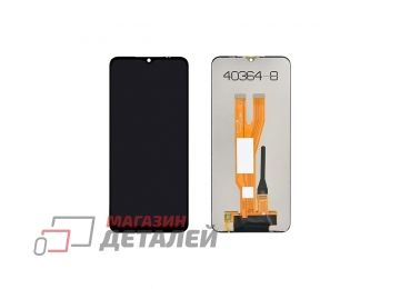 Дисплей (экран) в сборе с тачскрином для Samsung Galaxy A03 Core SM-A032F черный (Premium LCD)