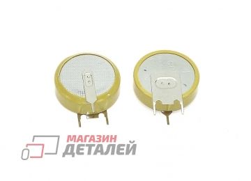 Батарейка биос (CMOS) CR2477 3V 1050mAh 3 прямых контакта под пайку