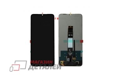 Дисплей (экран) в сборе с тачскрином для Xiaomi Redmi A1, Redmi A1+ (Plus) черный