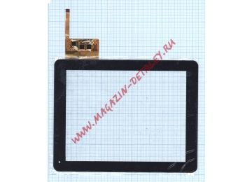Сенсорное стекло (тачскрин) для DPT 300-l3456B-A00 ver1.0 черный