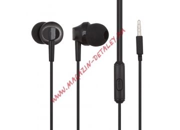 Гарнитура HOCO M14 Inital Sound Universal Earphones With Mic (черная)