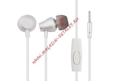 Гарнитура HOCO M28 Ariose Universal Earphone With Mic (белая)