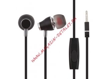 Гарнитура HOCO M28 Ariose Universal Earphone With Mic (черная)