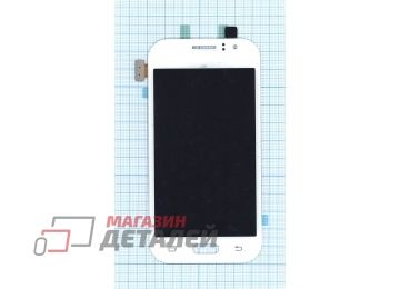 Дисплей (экран) в сборе с тачскрином для Samsung Galaxy J1 Ace SM-J110H белый (OLED)