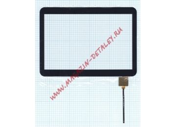 Сенсорное стекло (тачскрин) F-WGJ10154-V2 (240x170 mm) черный
