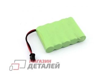 Аккумулятор для радиоуправляемой модели 6V 2400mAh Ni-Mh AA Flatpack разъем SM