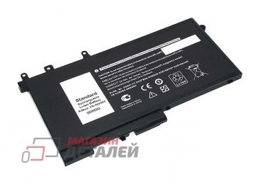 Аккумулятор OEM (совместимый с D4CMT, 083XPC) для ноутбука Dell Latitude 5480 11.4V 34Wh (2900mAh) черный