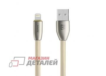 USB кабель REMAX Kinght Series Cable RC-043i для Apple 8 pin золотой