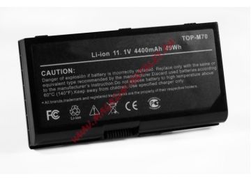 Аккумулятор TopON TOP-M70 (совместимый с A32-F70, A32-M70) для ноутбука Asus F70 11.1V 4400mAh черный