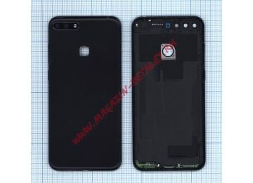 Задняя крышка аккумулятора для Huawei Y6 Prime 2018 черная