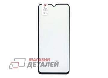 Защитное стекло "LP" для Samsung Galaxy A22 Thin Frame Full Glue с рамкой 0,33 мм 2,5D 9H черное