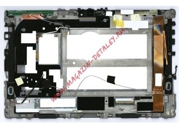 Дисплей (экран) в сборе (матрица LP101WX1(SL)(N2) + тачскрин) для Asus Transformer TF101 с рамкой