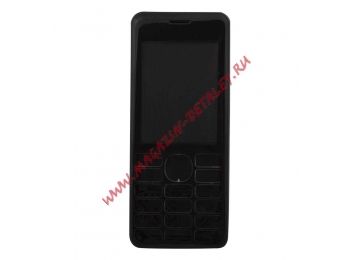 Корпус для Nokia Asha 206 черный AAA