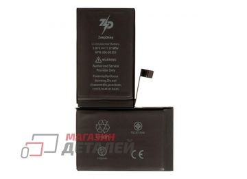 Аккумулятор ZeepDeep для iPhone X +14% увеличенной емкости: батарея, монтажные стикеры, прокладка дисплея 3.8V 3100mAh