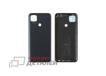 Задняя крышка аккумулятора для Xiaomi Redmi 9C NFC (черная)