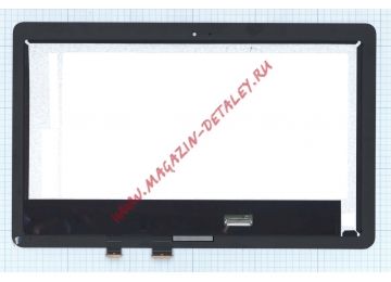 Экран в сборе (матрица + тачскрин) для Asus EeeBook E205SA черный