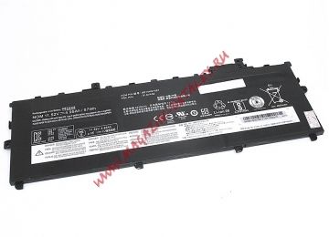 Аккумулятор 01AV430 для ноутбука Lenovo ThinkPad X1 Carbon Gen 5 11.52V 57Wh (4940mAh) черный Premium