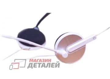 Гарнитура Enzatec HS101WH для ноутбука, белая