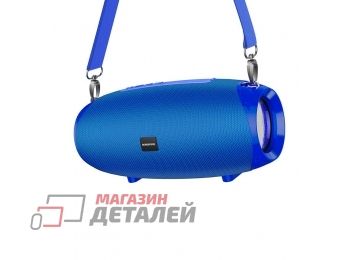 Bluetooth колонка BOROFONE BR12 Amplio Sports TWS BT 5.0, 5Wх2, AUX, microSD, USB, FM (синяя)