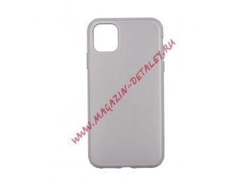 Защитная крышка для iPhone 11 "HOCO" Light Series TPU Case (прозрачный черный)