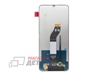 Дисплей (экран) в сборе с тачскрином для Xiaomi POCO C65 черный