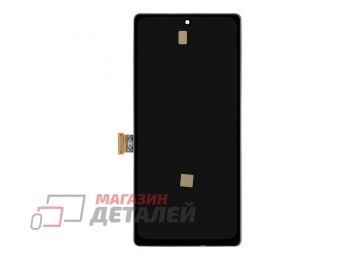 Дисплей (экран) в сборе с тачскрином для Google Pixel 6 OLED черный