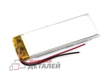 Аккумулятор универсальный 4x20x60 мм 3.8V 800mAh Li-Pol (2 Pin)