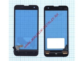 Сенсорное стекло (тачскрин) для Xiaomi Mi 2 черный