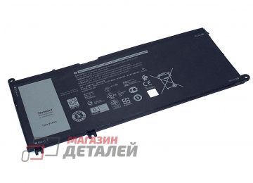 Аккумулятор FMXMT для ноутбука Dell Chromebook 13 3380 7.6V 56Wh (7360mAh) черный Premium