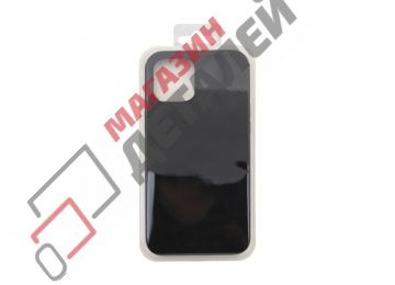Силиконовый чехол для iPhone 12 Pro Max "Silicone Case" черный
