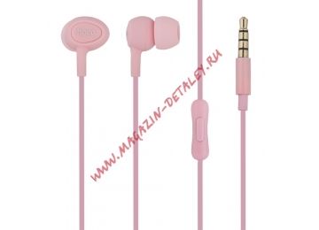 Гарнитура HOCO M3 Universal Earphone (розовая)