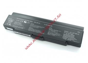 Аккумулятор VGP-BPL2 для ноутбука Sony Vaio VGN-FE 10.8V 7200mAh черный Premium