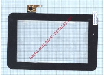Сенсорное стекло (тачскрин) для WGJ7344 - V1 черный