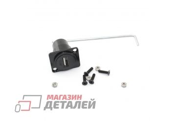 Адаптер USB2AA-B мама - мама для монтажа на корпус