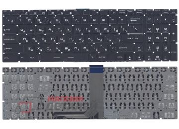 Клавиатура для ноутбука MSI GT72 GS60 GS70 GP62 GL72 GE72 черная без подсветки