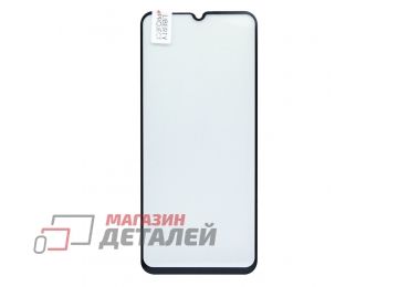 Защитное стекло "LP" для Samsung Galaxy M12 Thin Frame Full Glue с рамкой 0,33 мм 2,5D 9H черное