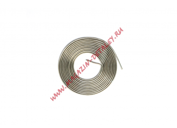 Припой-спираль ПОСу-95-5 без канифоли диаметр 1,0 мм, 1 метр